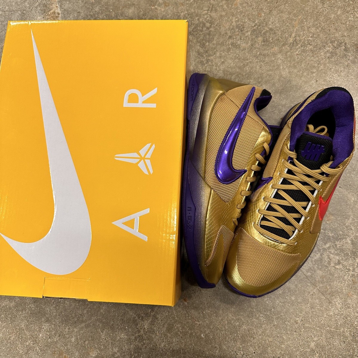 Size 9 - Nike Zoom Kobe 5 Protro x Undefeated Hall Of Fame | eBay