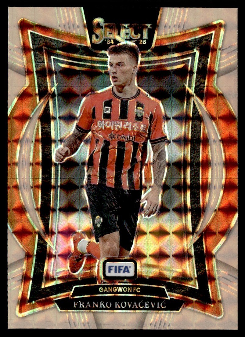 2024 Panini Select FIFA Orange Fluorescent Franko Kovacevic 021