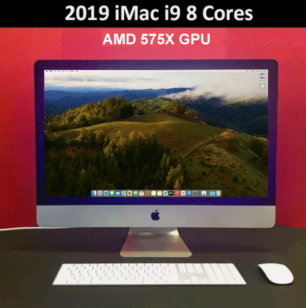 2019 5K iMac 27 | 3.6GHz 8-Core i9 | 64GB | 1TB PCIe + 2TB HDD