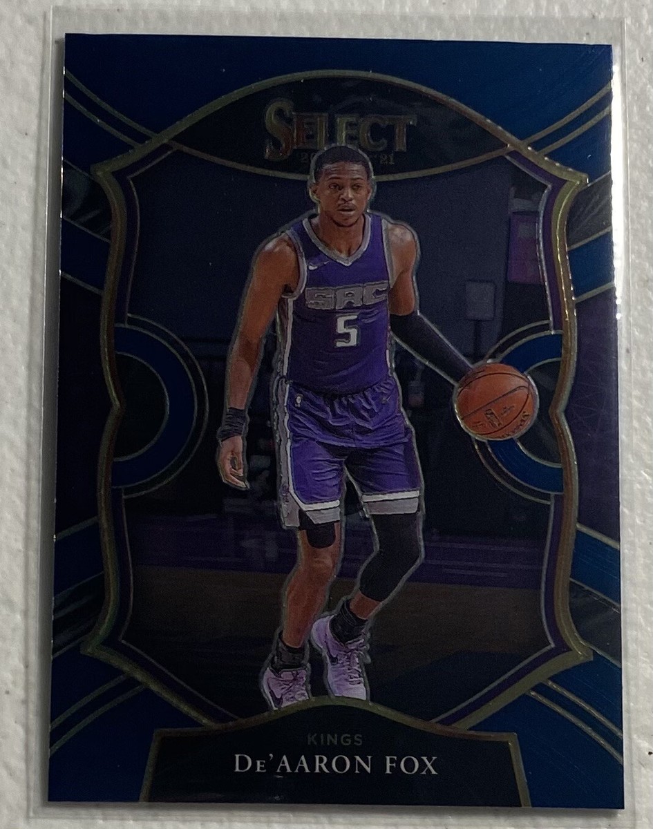 De'AARON FOX - 2020-21 Select - Retail Blue Base Concourse #32
