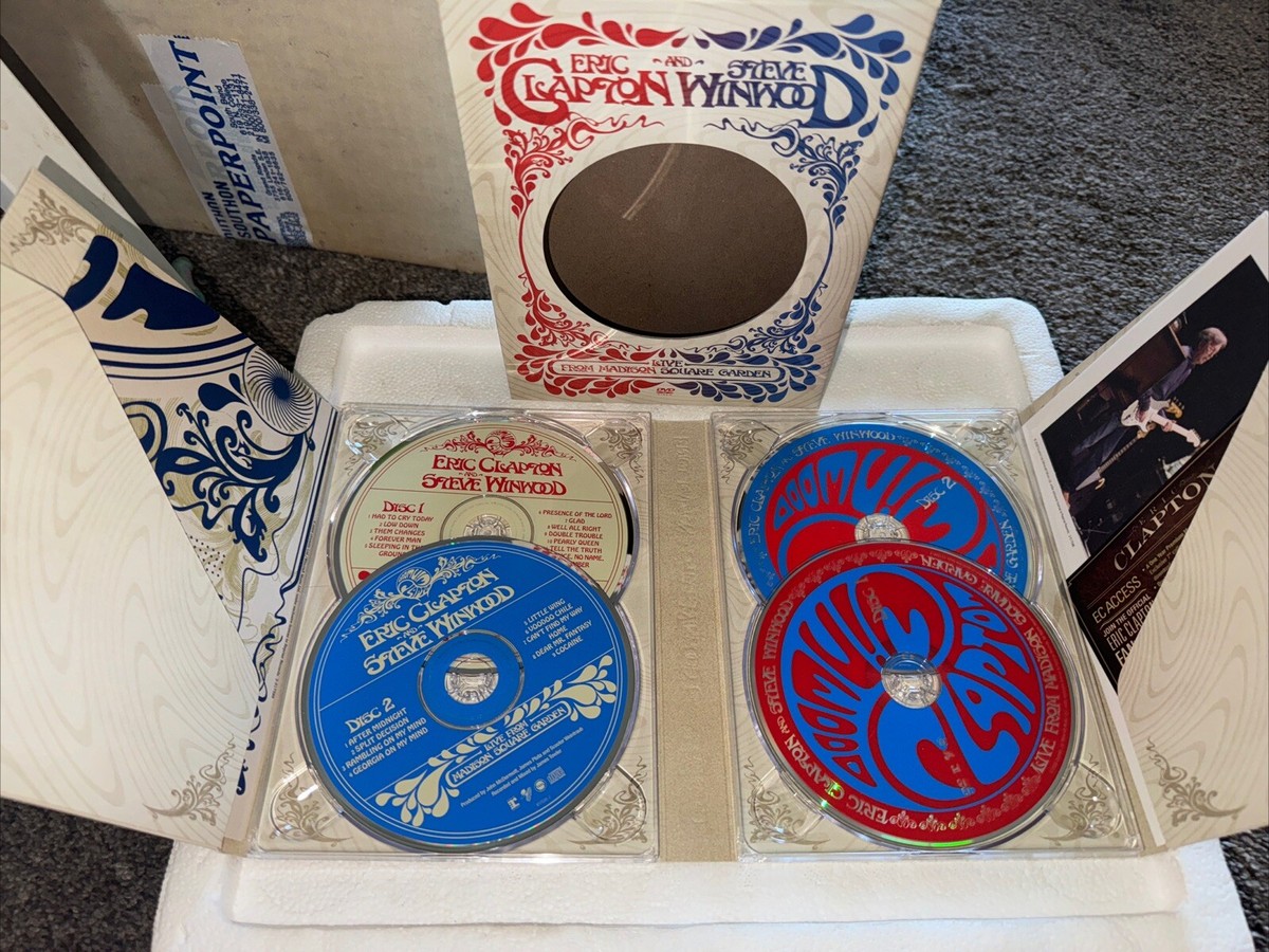 Eric Clapton Steve Winwood Live Madison Square Garden 2 CD/2 DVD