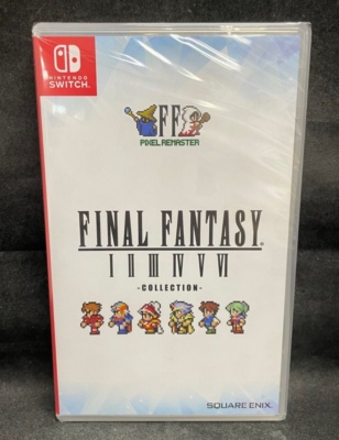 Final Fantasy Pixel Remaster Collection I-VI (Nintendo Switch