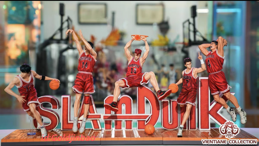 SLAM DUNK スラムダンク 劇場版 3D 立体画 ブラック モデル SLAM DUNK