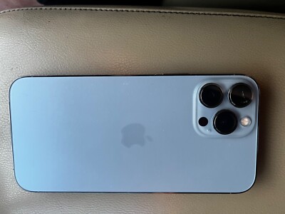 Apple iPhone 13 Pro Max - 256GB - Sierra Blue (Unlocked) | eBay