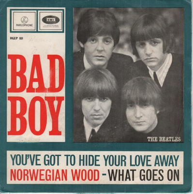 BEATLES Bad Boy 1966 RARE Holland ONLY 4 track ep NICE condition