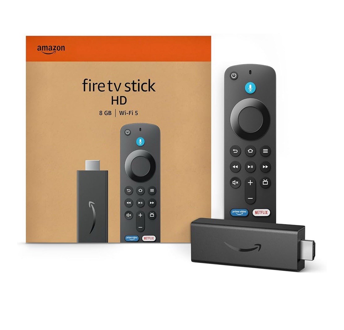 Amazon Fire TV Stick HD (newest model), free and live TV, Alexa