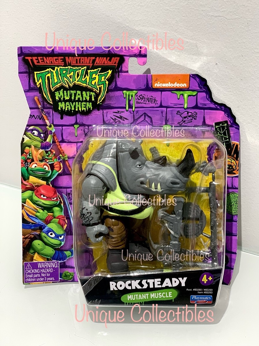 Teenage Mutant Ninja Turtles Mutant Mayhem Rocksteady Action