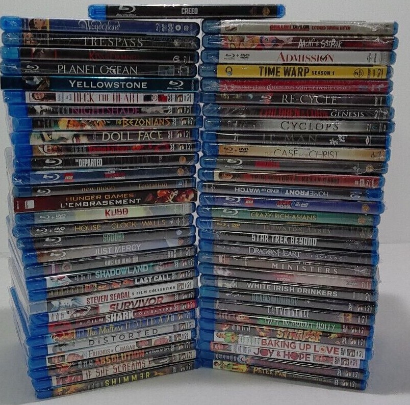 Wholesale Lot of Assorted BLU-RAY Sets BRAND NEW Free Shipping NO