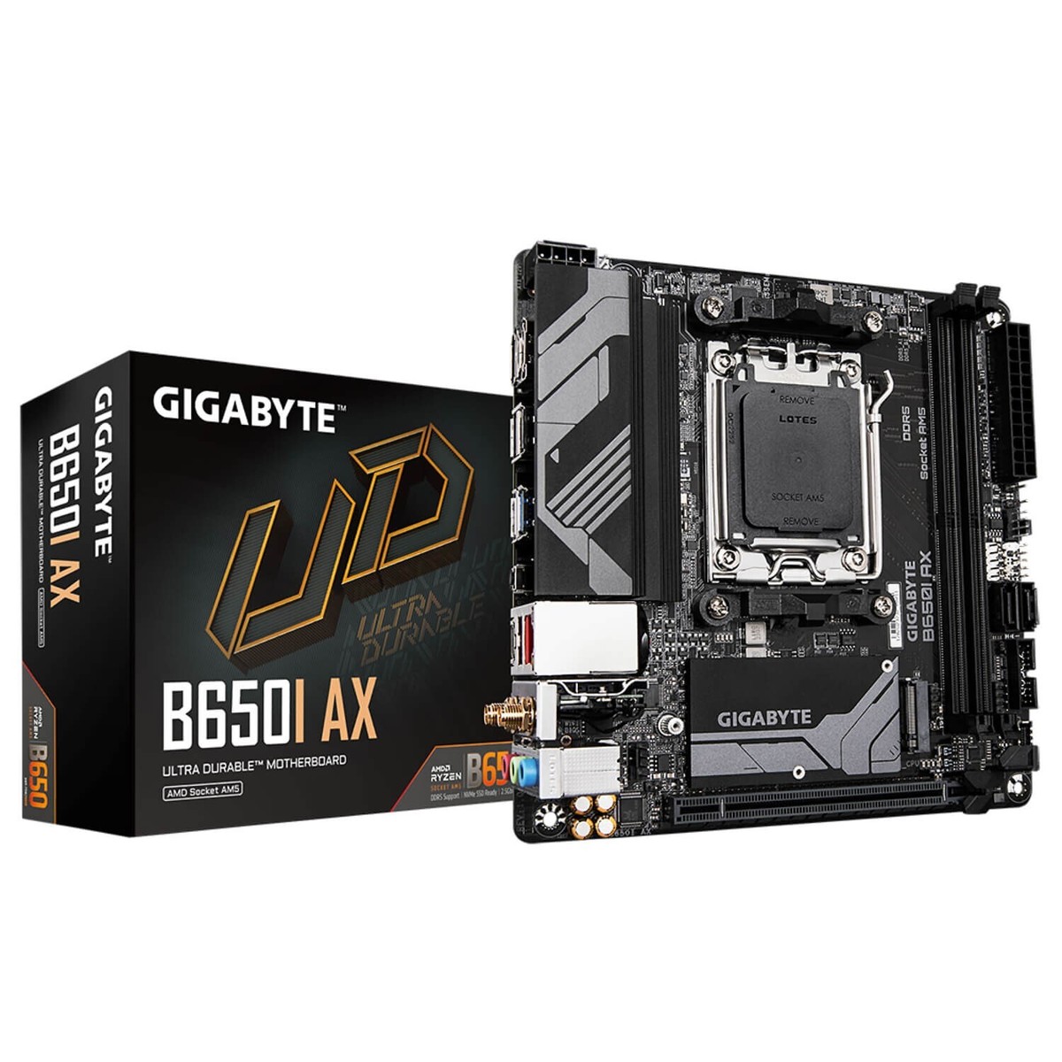 Gigabyte B650I AX Socket AM5 Motherboard Mini ITX HDMI DP Wi-Fi 6