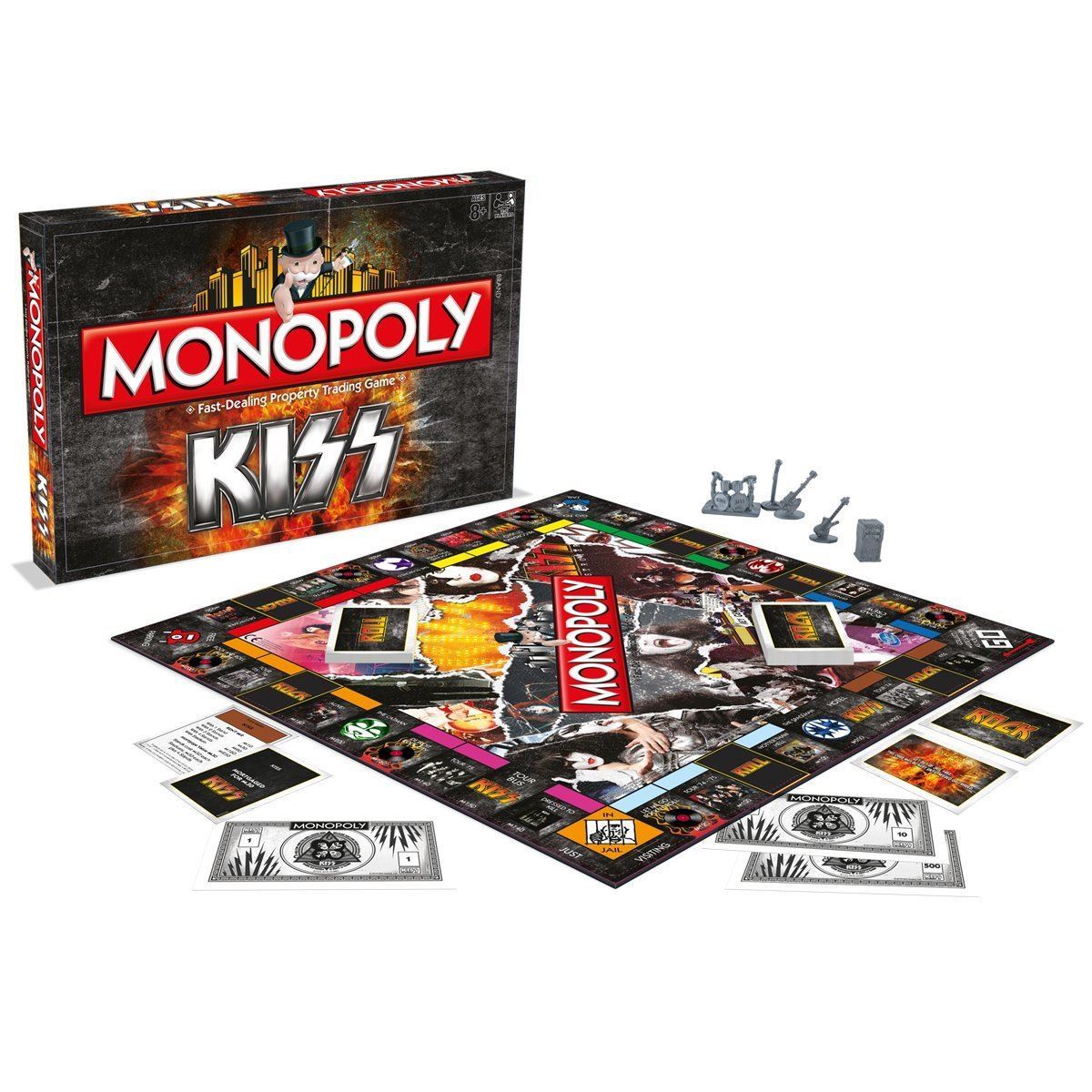 KISS Rock Band Monopoly Board Game | eBay