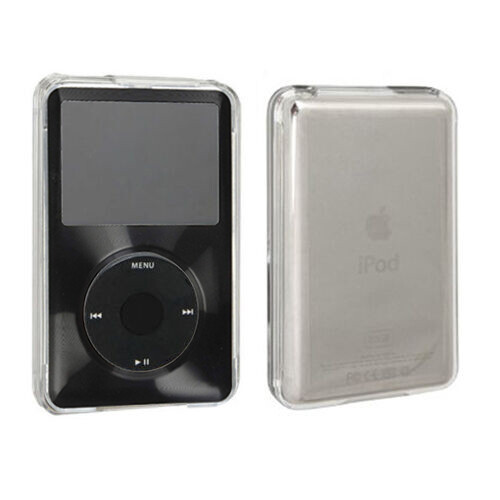 Apple iPod Classic Black / Clear Hard Case Cover 6th 80 120gb 7th