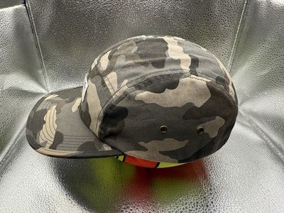 Vintage 90's Stussy 5 Panel Camo AOP SnapBack Hat Cap Capz