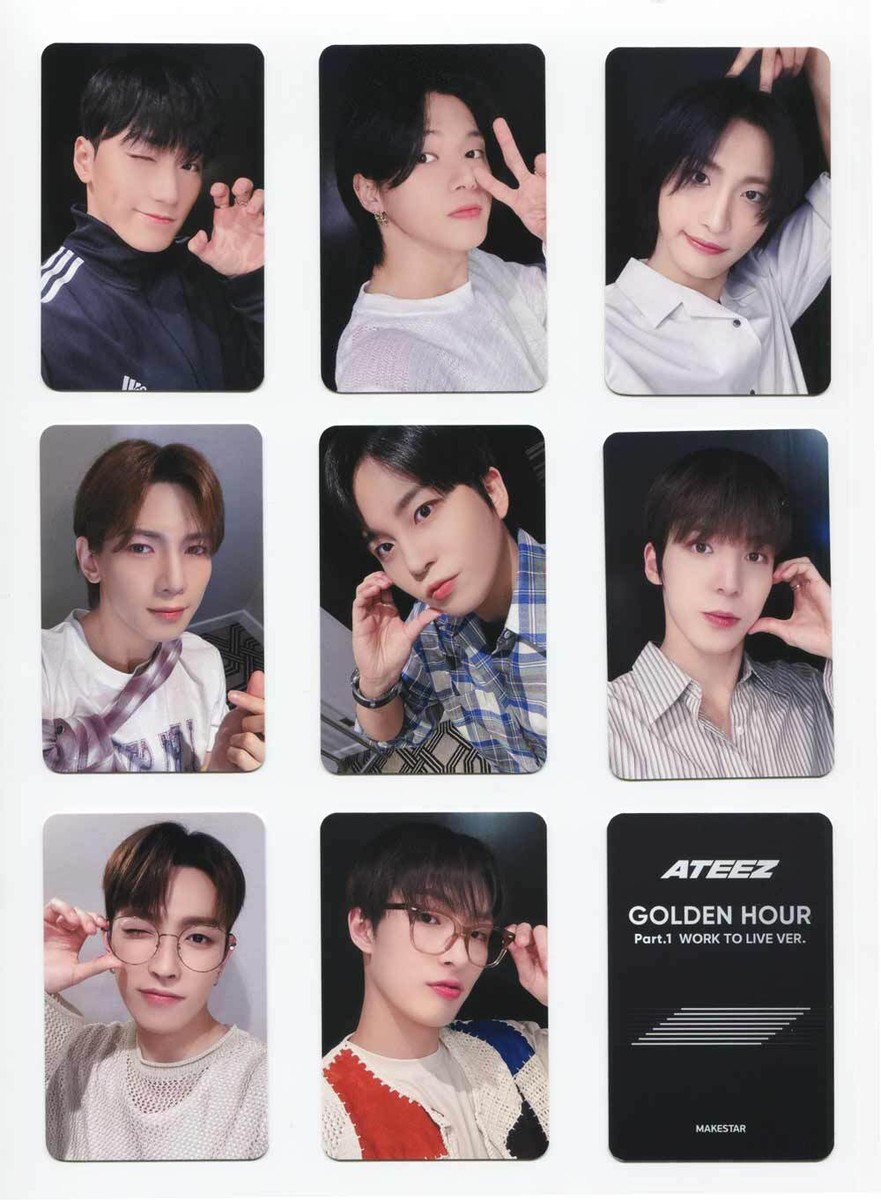 ATEEZ - GOLDEN HOUR Part.1 WORK TO LIVE VER. [MAKESTAR] EXCLUSIVE