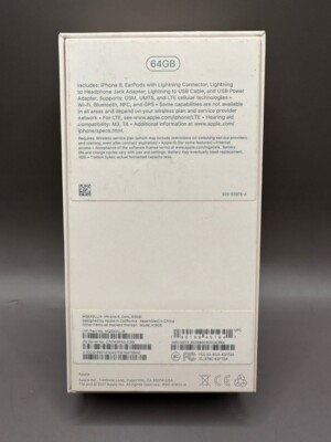 iPhone 8 256 GB Rose Gold Box Original Apple Box Only No