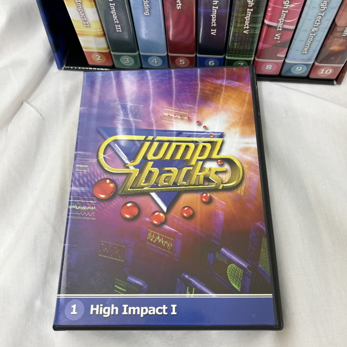 Digital Juice Jump Backs Virtual DVD Backgrounds Lot Set #1-10
