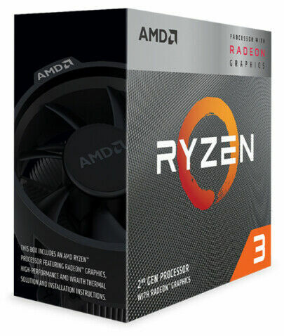AMD RYZEN 3 PRO 5350GE AM4 CPU Processor R3 5350ge Quad Core 3.6
