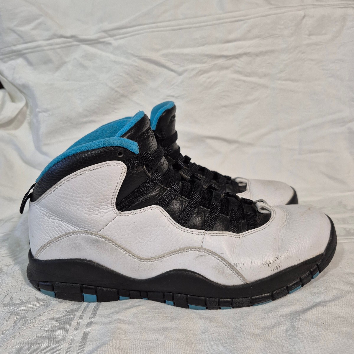 Size 11.5 - Air Jordan 10 Retro 2014 Powder Blue 310805-106 no
