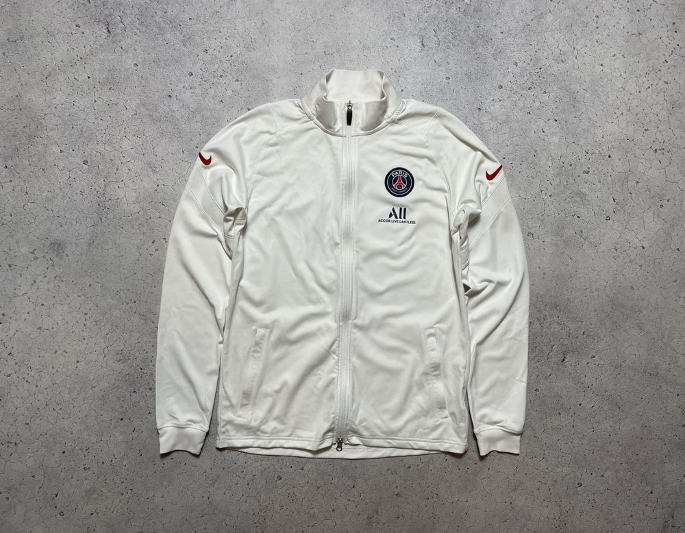 Nike PSG Paris Saint Germain Football Track Top Jacket Drill | eBay