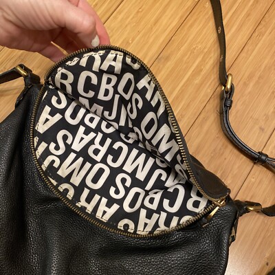 MARC by MARC JACOBS Classic Q Natasha Black Leather Crossbody