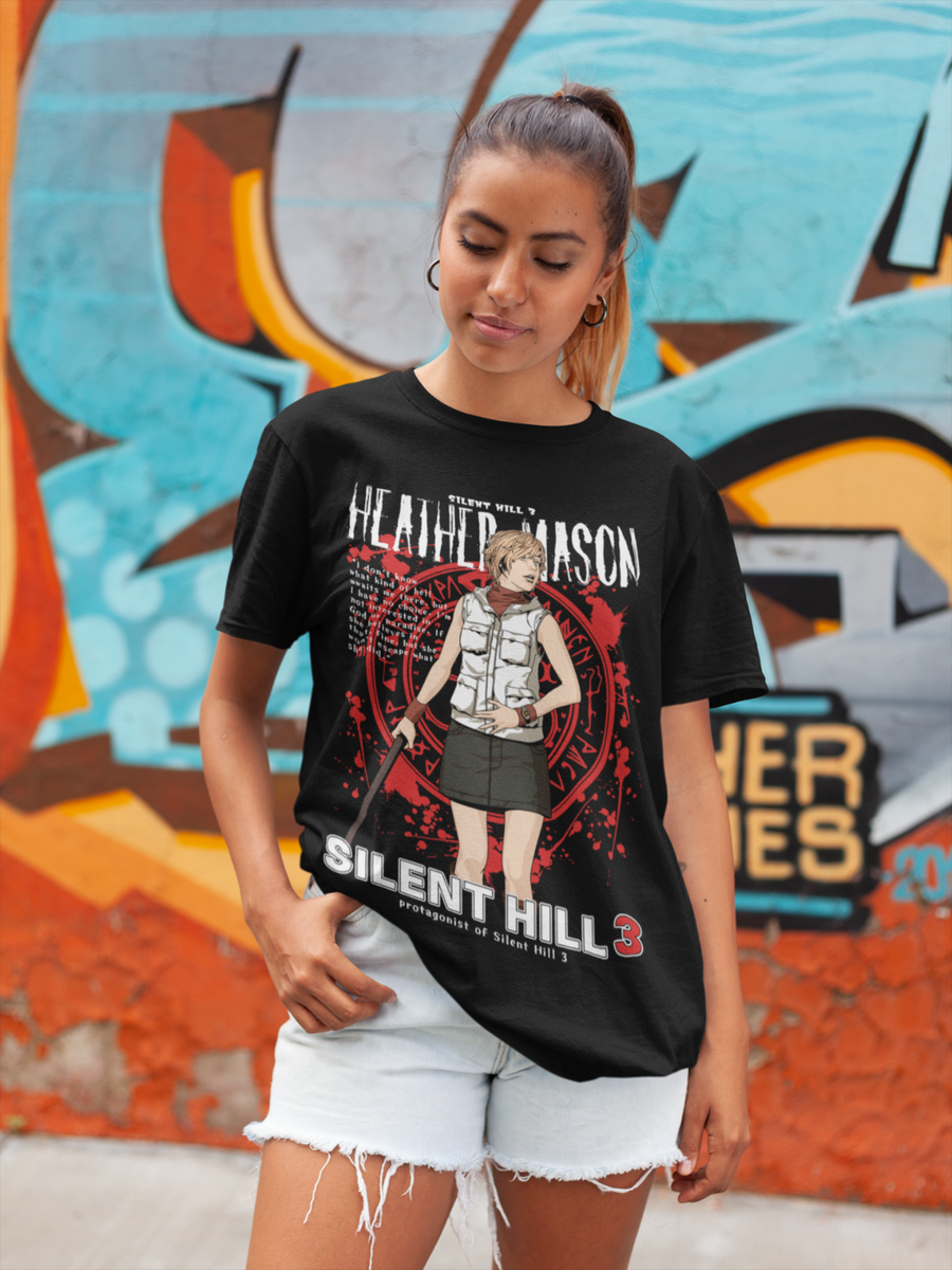 Silent Hill 2 T-Shirt Pyramid Head Shirt Silent Hill Game Red