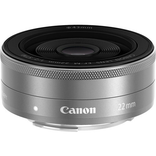 Canon EF-M222STMSL EF-M 22mmF2 STM SILVER Lens for CANON EF-M