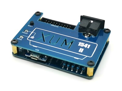 XUM1541-II - Connect 1541 disk drive to your PC - Transfer D64 to