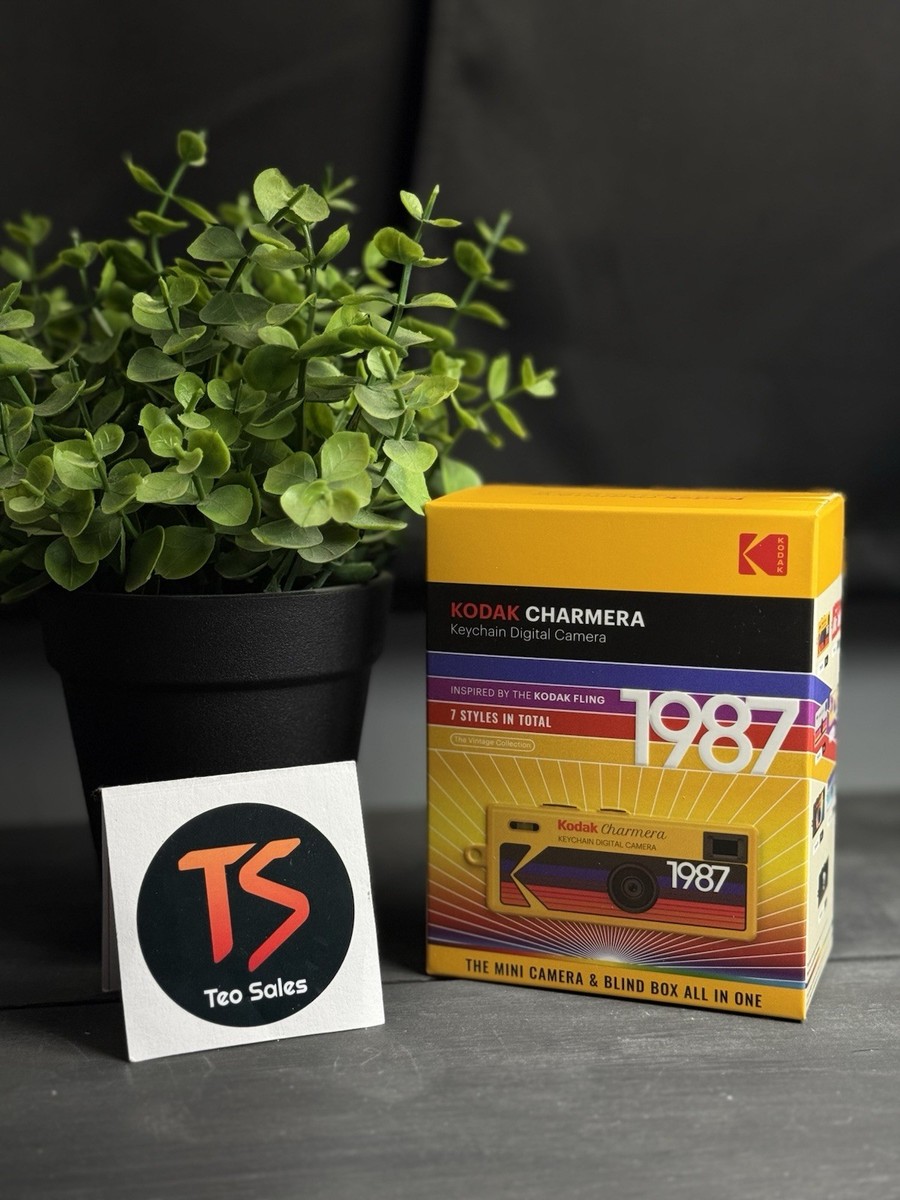 Kodak Charmera 1987 Keychain Camera 6 Pack Collectible Blind Box