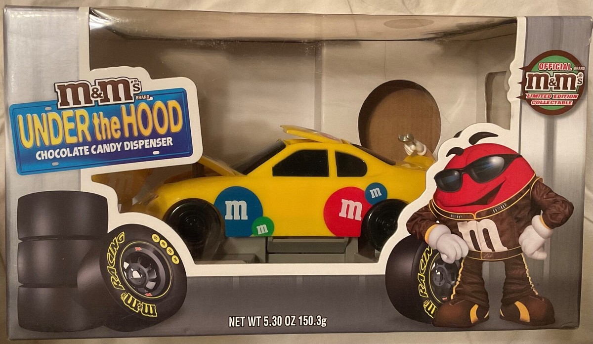 M&M's Under The Hood Car Candy Dispenser Yellow Limited Edition | eBay