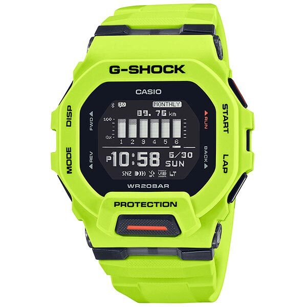CASIO G-SHOCK GBD-200-9JF G-SQUAD Bluetooth Running Training