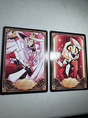 Hazbin Hotel カード ルシファー Hazbin Hotel Trading Card - Lucifer