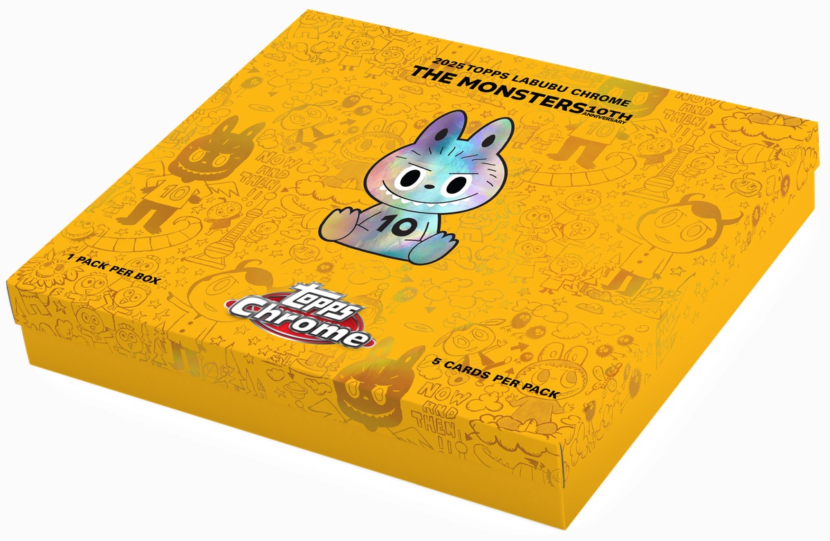 2025 TOPPS LABUBU CHROME The Monsters 10th Anniversary HOBBY BOX
