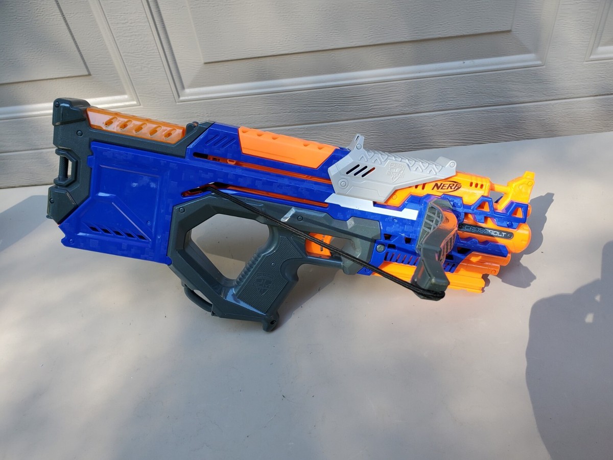 NERF N-STRIKE ELITE CROSSBOLT DART BLASTER GUN CROSSBOW SHOOTER
