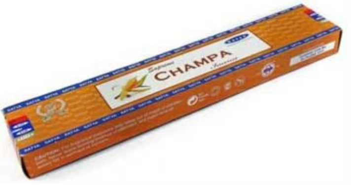 Supreme Champa Stick Incense, 15 Gram Box, Satya Nag Champa