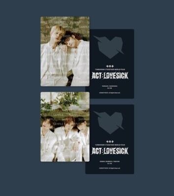 TXT ACT : LOVESICK Mini Photo Card Set | eBay