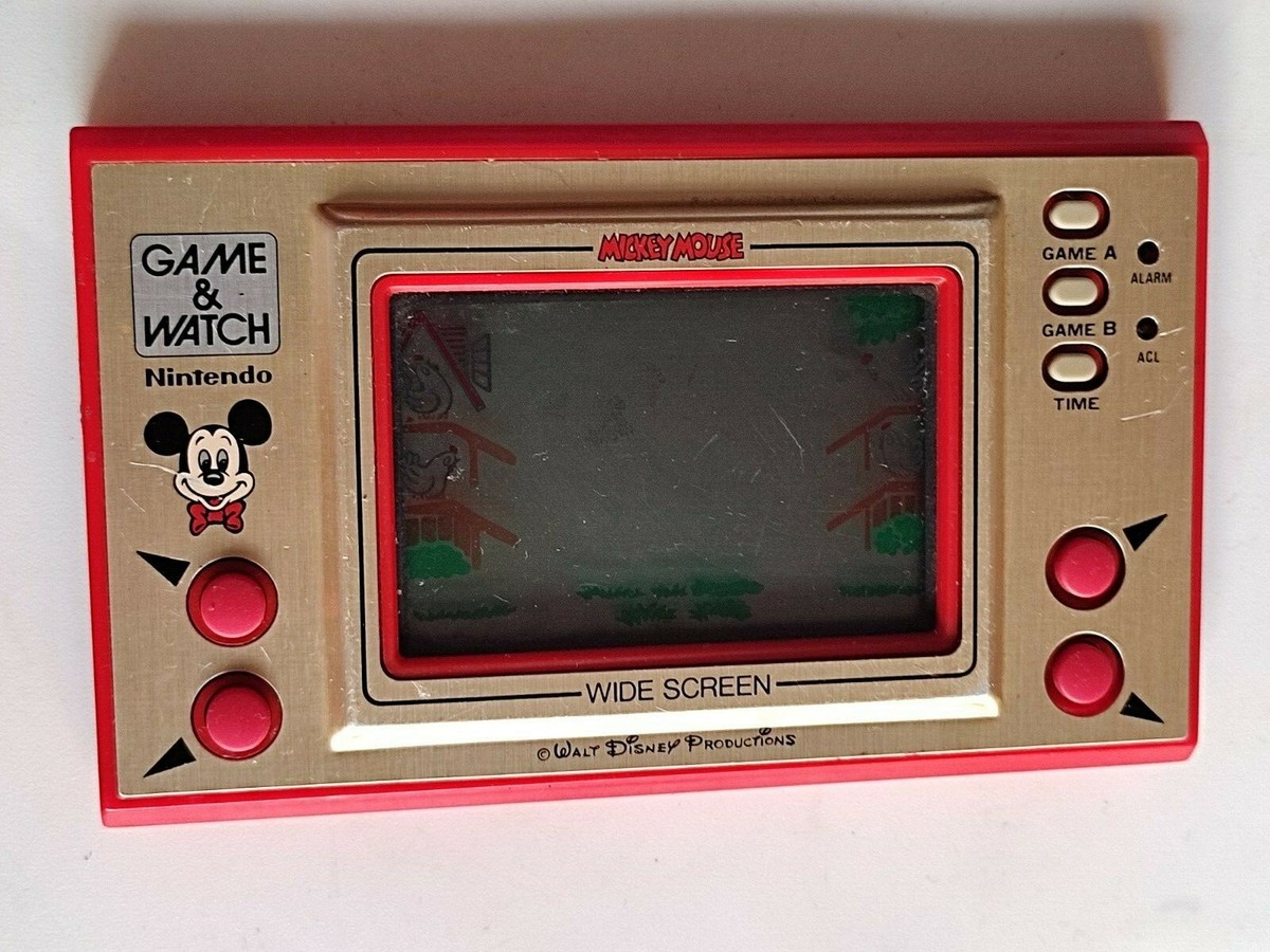 Nintendo Game & Watch Mickey Mouse Wide Screen | eBay