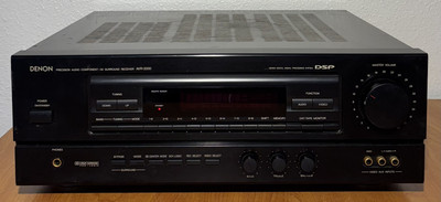 Vintage DENON PRECISION AUDIO COMPONENT AV SURROUND RECEIVER AVR