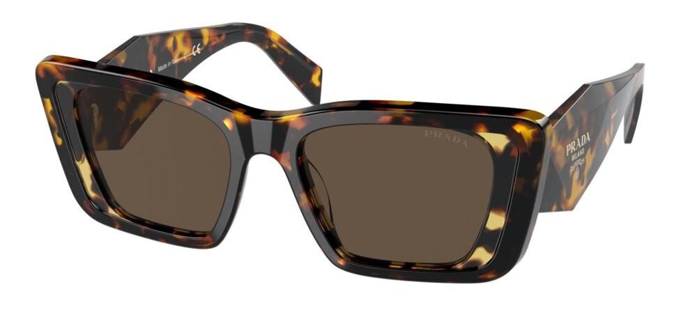 PRADA SYMBOLE PR 08YS 01V-8C1 Honey Havana Brown Lens Women