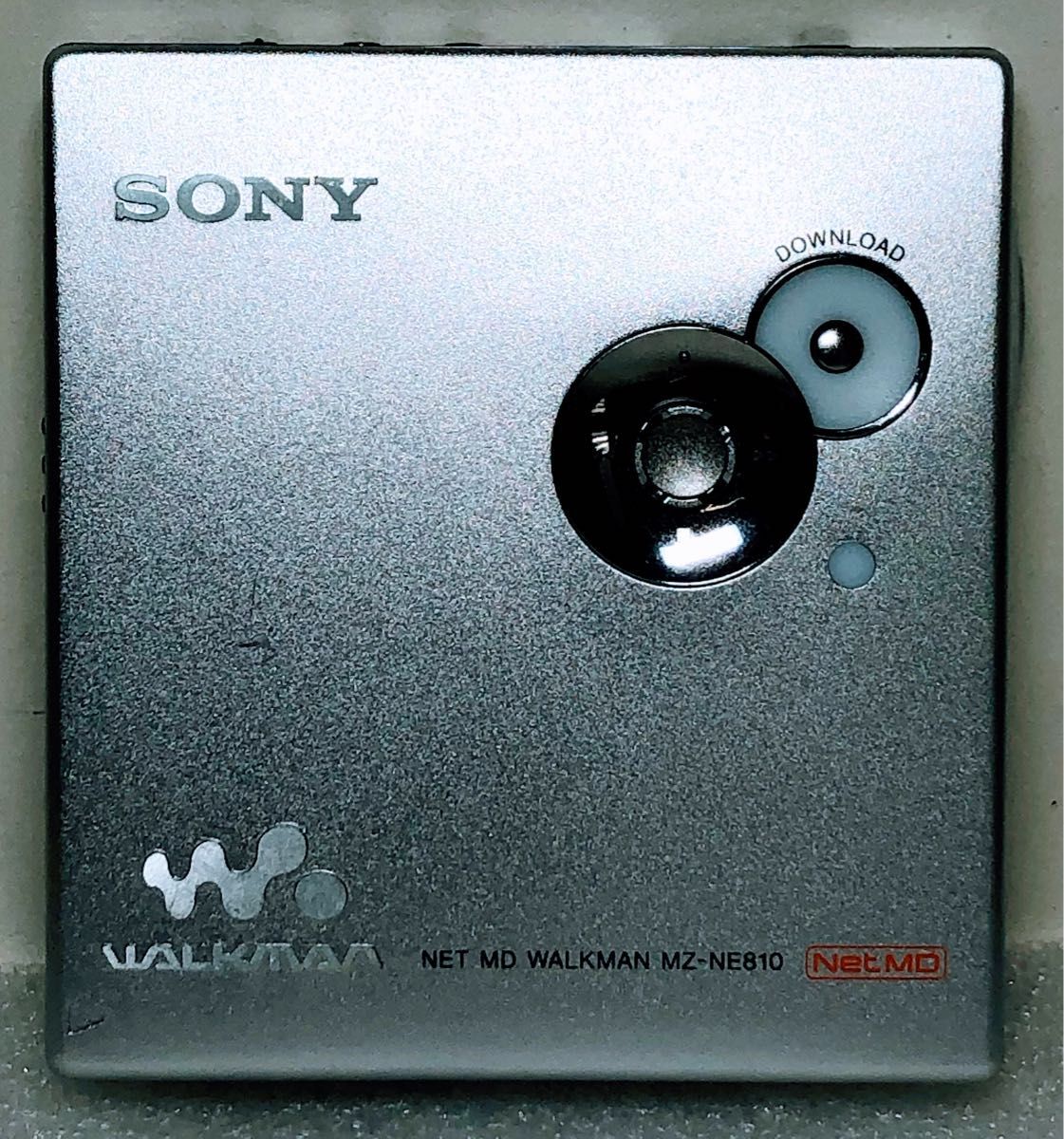 Sony MZ-NE810 Net MD Walkman Portable MiniDisc Player Hi-MD
