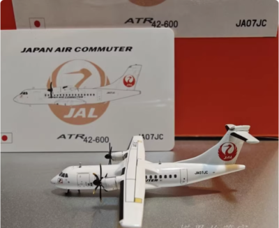 1:400 JC Wings Japan Air Commuter ATR 42-600 JA07JC Diecast