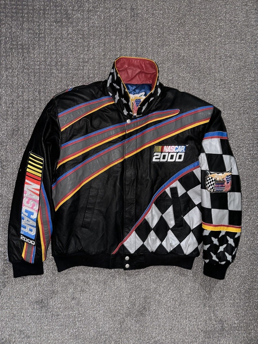 VTG L JEFF HAMILTON NASCAR LEATHER RACING COLLECTION JH DESIGN