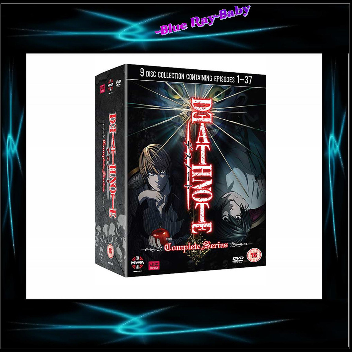 DEATH NOTE - COMPLETE SERIES COLLECTION *** BRAND NEW DVD BOXSET