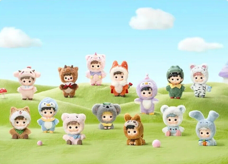 POP MART HACIPUPU SNUGGLE WITH YOU Plush Series Confirmed Blind