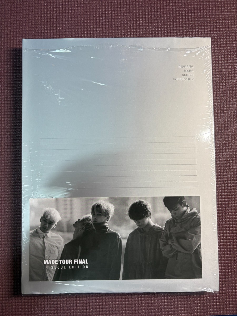 BIGBANG MADE Tour Final In Seoul Edition Photobook/rare | eBay