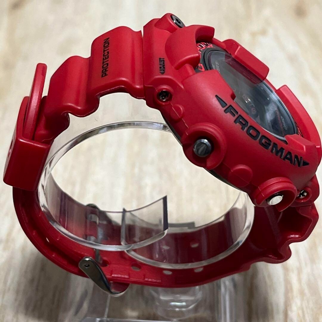 G-SHOCK DW-8200F-4JR FROGMAN Red frog Casio Watch | eBay
