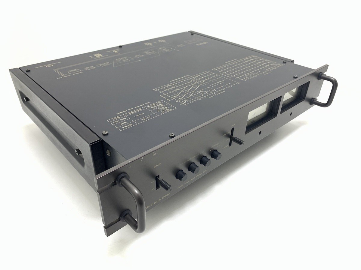 TECHNICS SH-9020 RARE Peak Average Meter Unit Vintage 1977