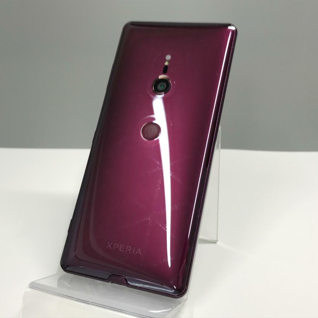 Sony SOV39 Xperia XZ3 Premium SOV39 SIM Free Unlocked Bordeaux Red