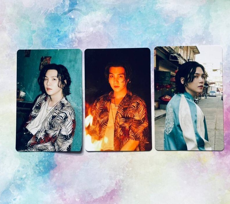 SUGA BTS D-DAY Agust D Photo Card JPFC POB Solo Album Weverse