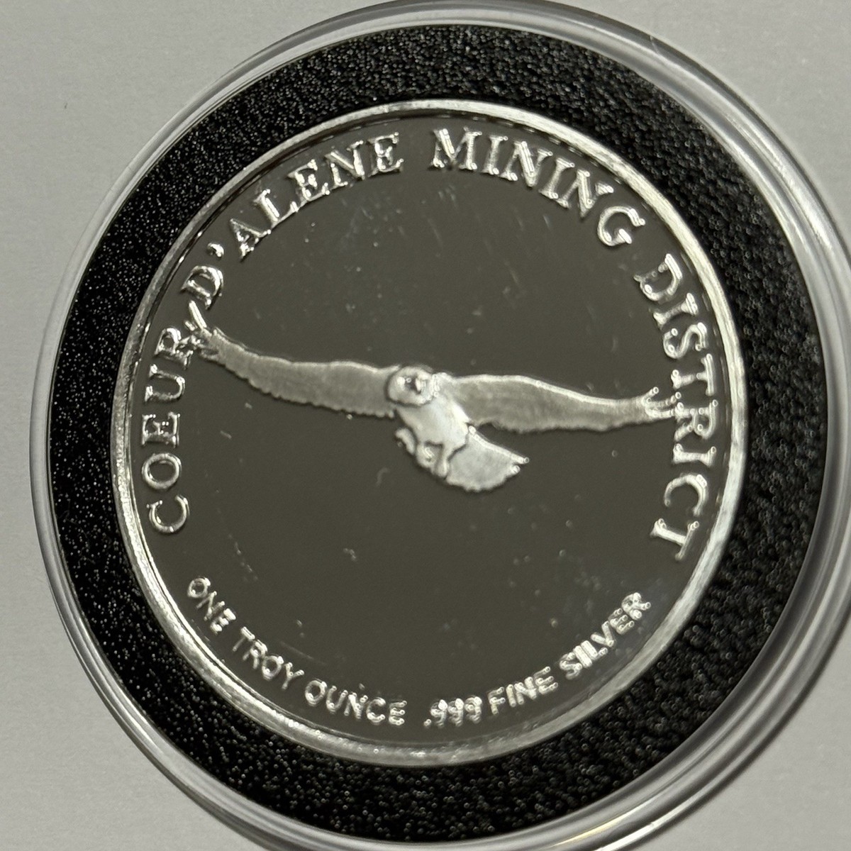 2004 Historic Silver Valley Idaho Rare Coin 1 Troy Oz .999 Fine