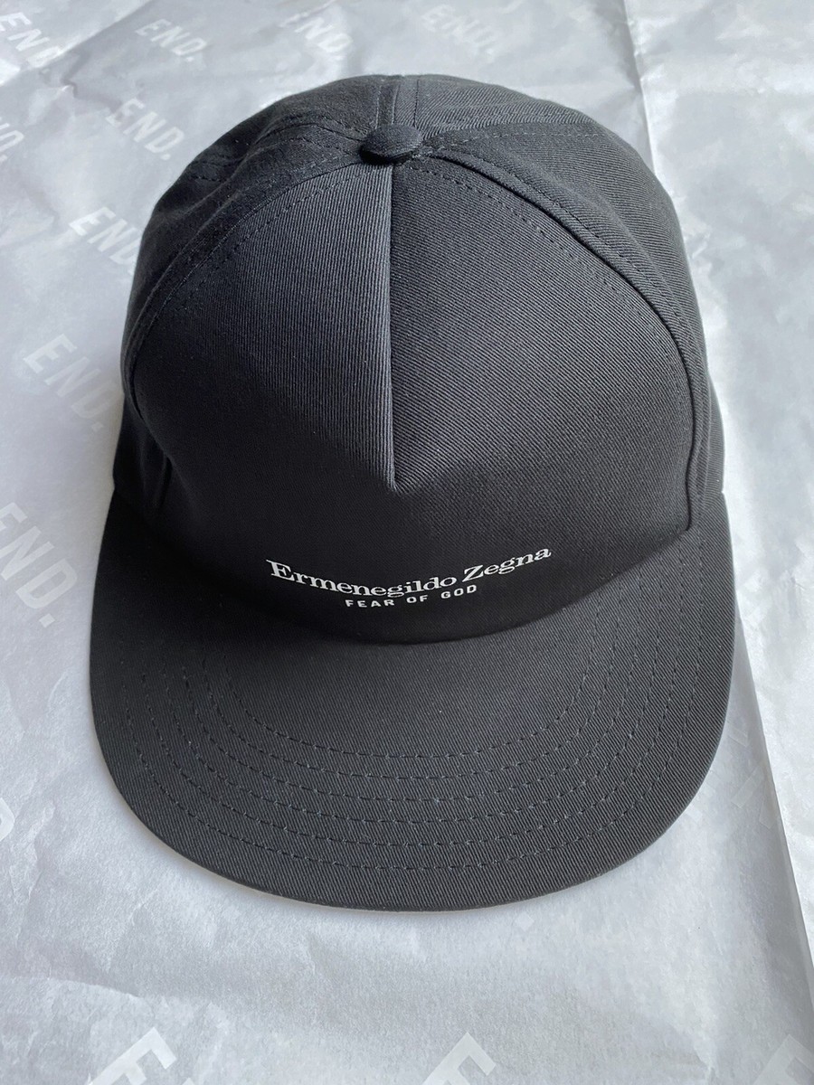 NEW* Fear Of God x Ermenegildo Zegna Black Cap FOG | eBay UK