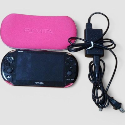 PlayStation Vita PCH-2000 Wi-Fi Model Pink/Black 16GB Used - No
